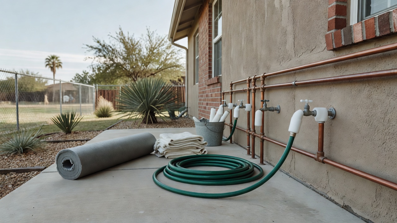 How to Prepare Outdoor Pipes for a Weslaco TX Freeze
