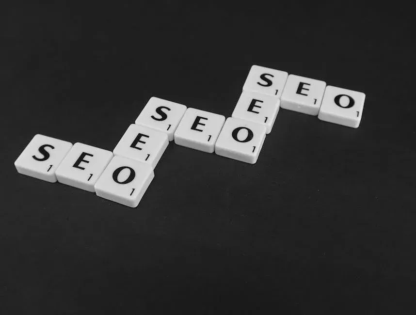 letter tiles with SEO - SaaS link building