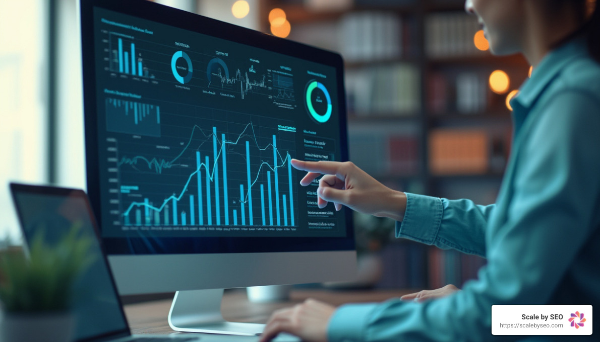 AI image of website traffic - content distribution services
