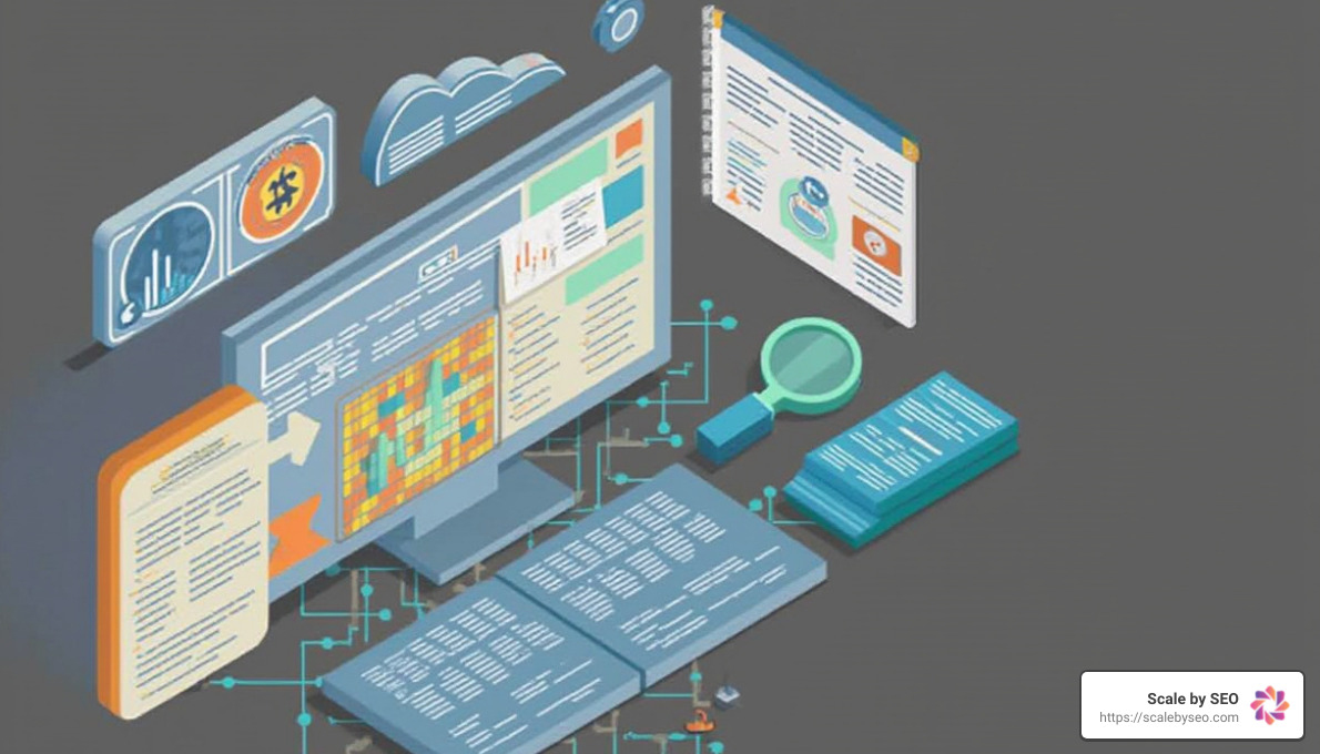search engine optimization visualization - seo content writing