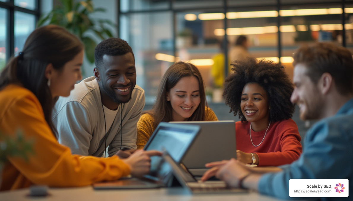 Image of engaging content - Increase organic search traffic