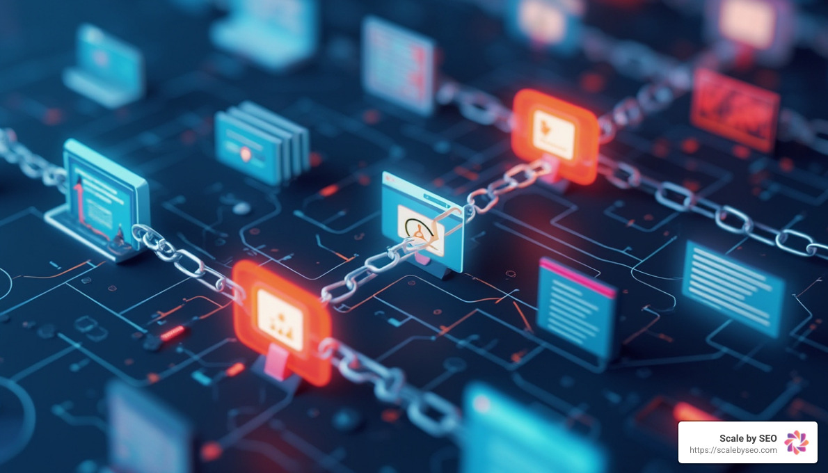 links visualization - social media backlinks