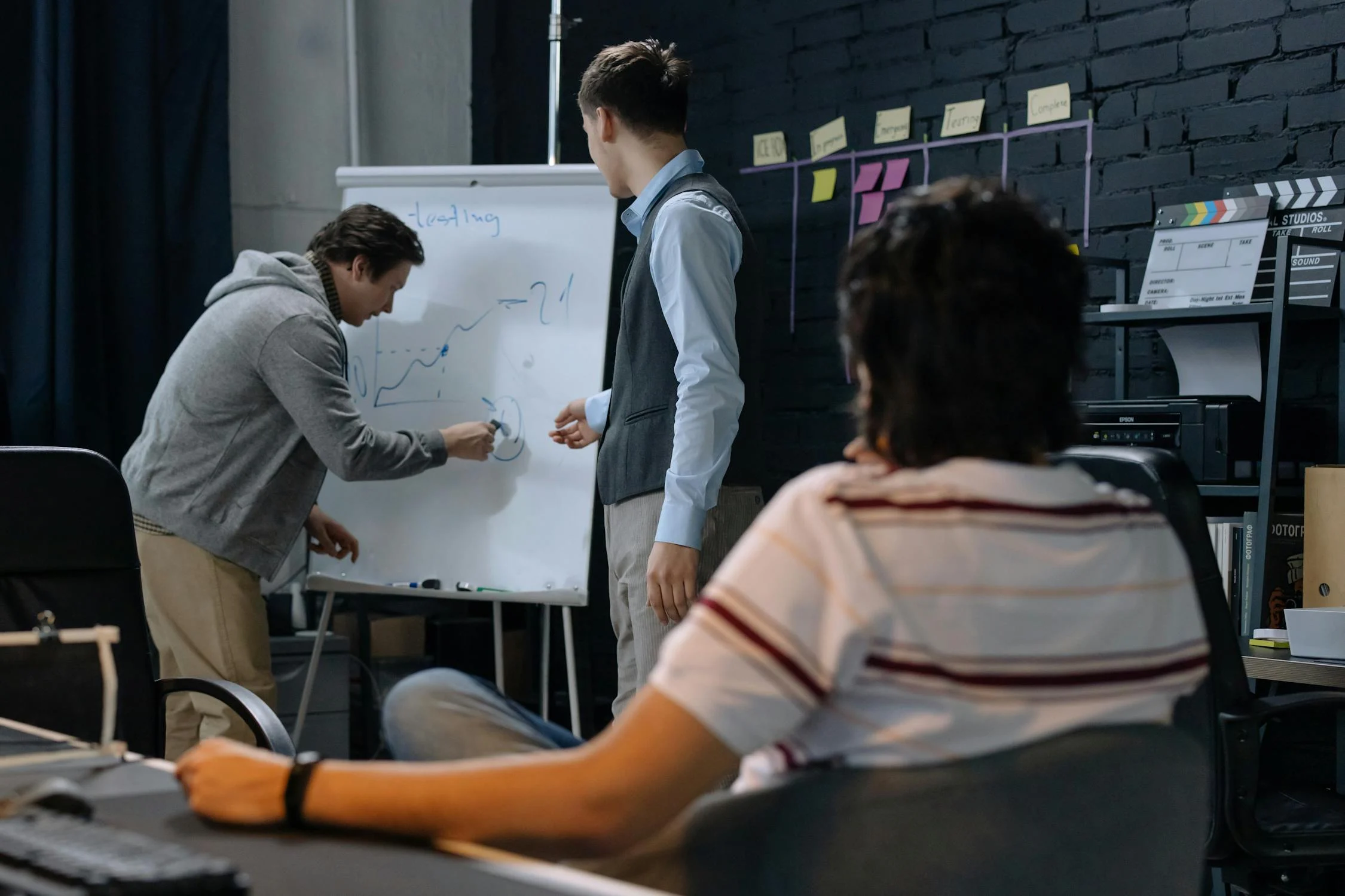 group of people in a meeting - content marketing in assets