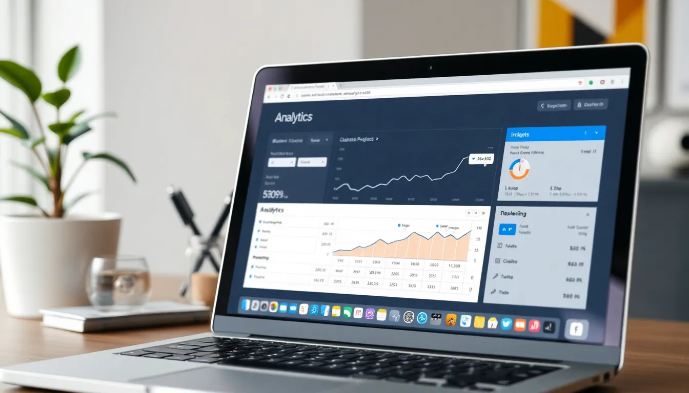 analytics on screen - How to Index My Site on Google