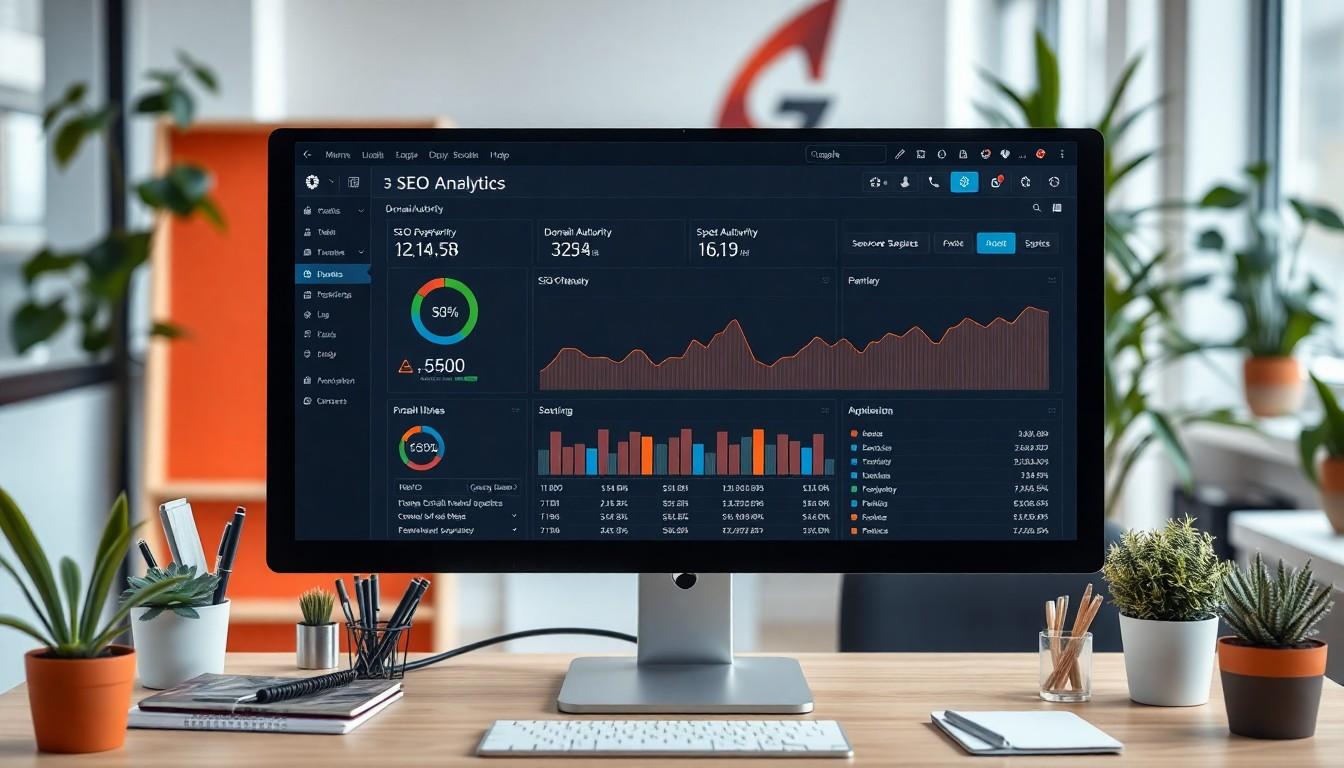 seo analytics on monitor - how do i fix domain authority