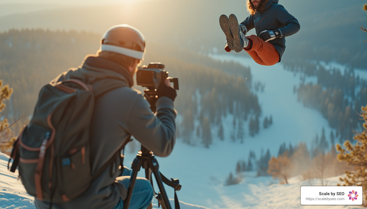 Extreme sports content creator - content marketing strategy example Extreme sports content creator - content marketing strategy example