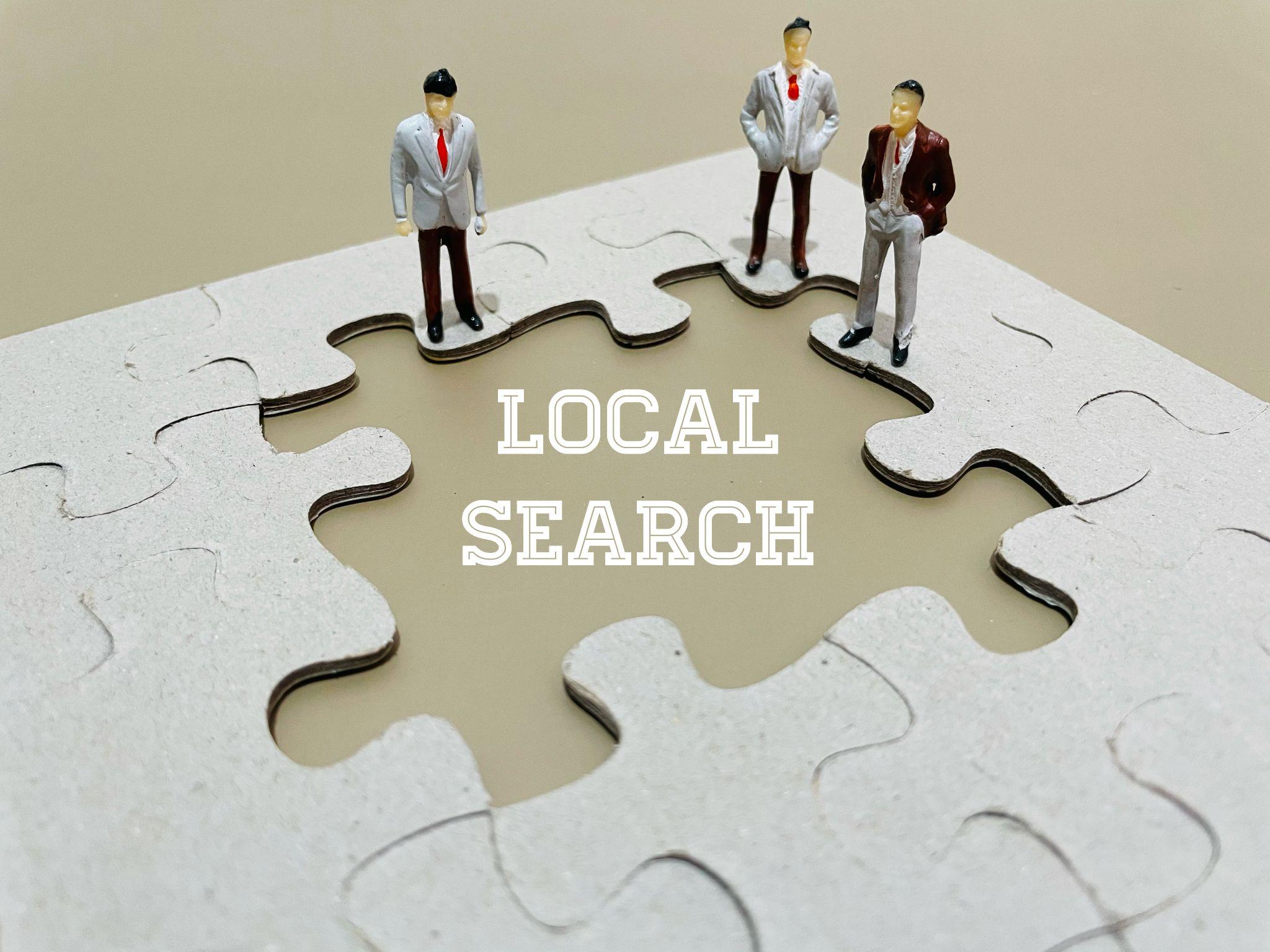 illustration of local search